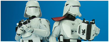 MMS323 First Order Snowtroopers 1/6 Scale Figure Set from Hot Toys