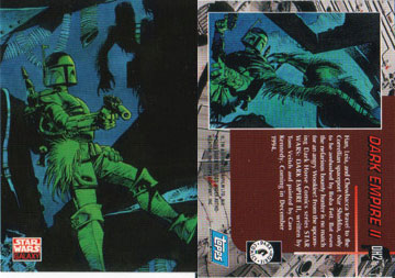 Star Wars Galaxy DH2 preview card, 1994