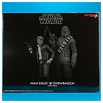 Han Solo & Chewbacca ARTFX+ 1/10th scale pre-painted model kit from Kotobukiya
