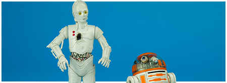 R3-A2 with K-3PO Celebration Exclusive ARTFX+ model set from Kotobukiya