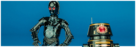 0-0-0 & BT-1 2017 Star Wars Celebration Orlando exclusive ARTFX+ model kit from Kotobukiya 0-0-0 & BT-1 2017 Star Wars Celebration Orlando exclusive ARTFX+ model kit from Kotobukiya