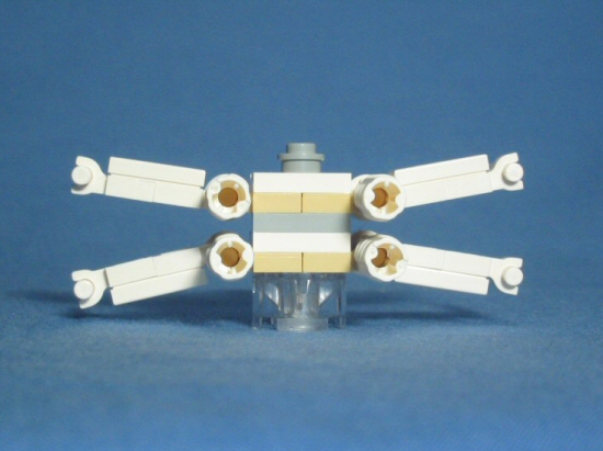 Kabaya Exclusive X-Wing Fighter (Set 6963) - Loose Rear View