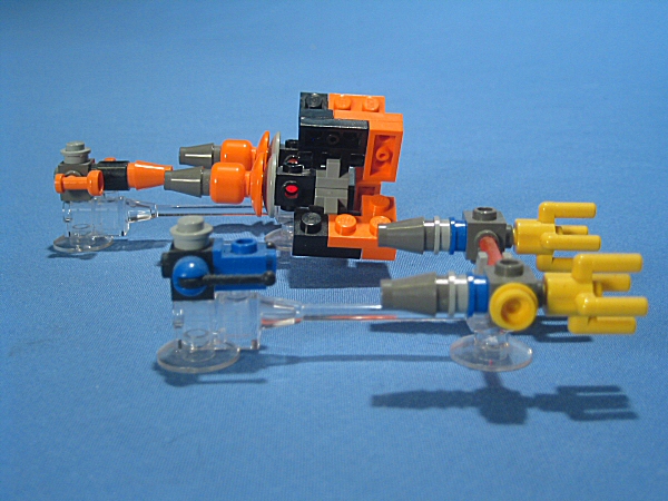 MINI Anakin's Podracer / Sebulba's Podracer (Set 4485) - Loose Left View