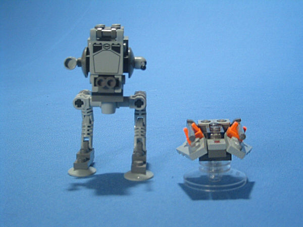 MINI AT-ST / Snowspeeder (Set 4486) - Loose Front View