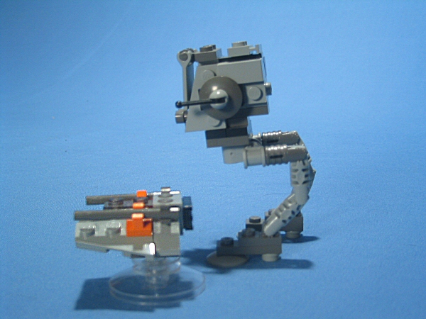 MINI AT-ST / Snowspeeder (Set 4486) - Loose Right View