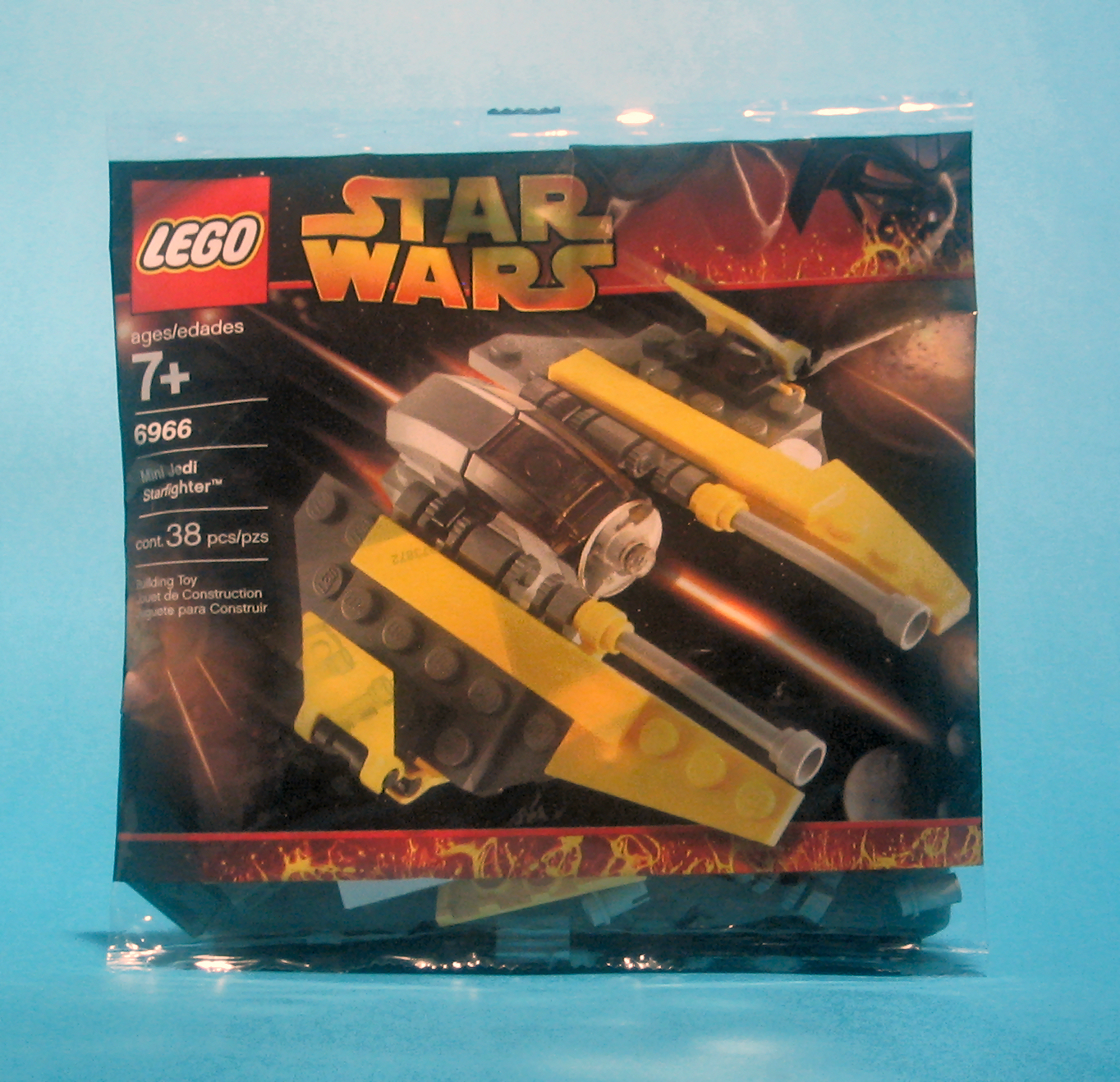 MINI Jedi Starfighter (Set 6966) - Boxed Front View
