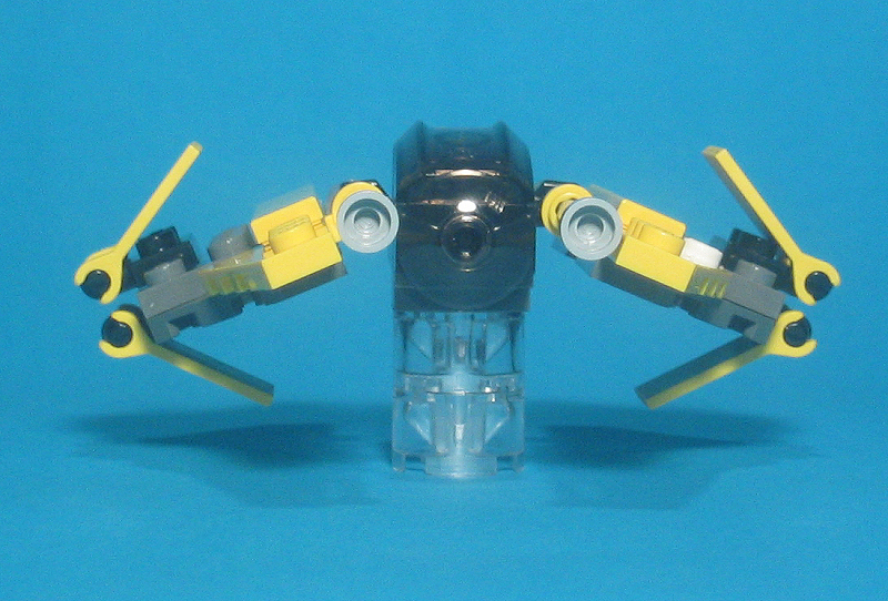 MINI Jedi Starfighter (Set 6966) - Loose Front View