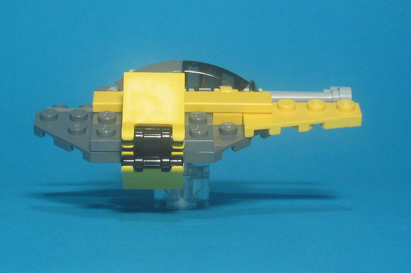 MINI Jedi Starfighter (Set 6966) - Loose Right View