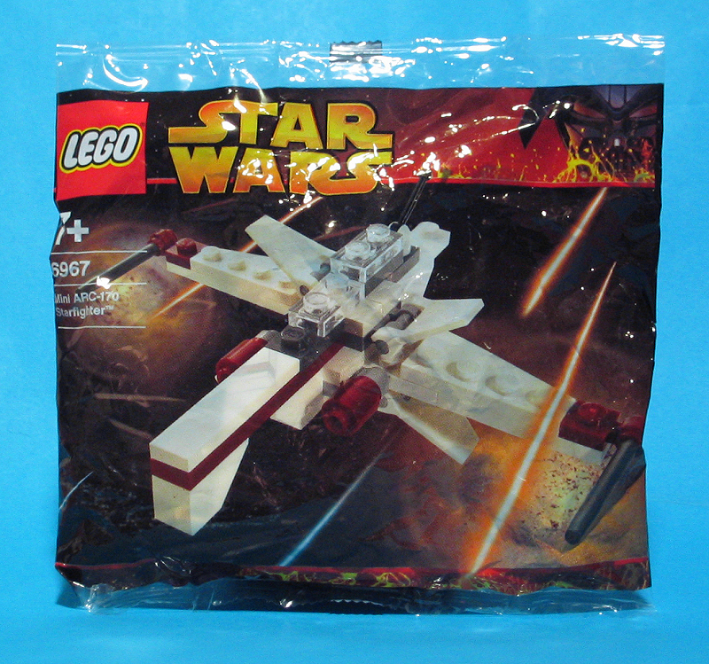 MINI ARC-170 Starfighter (Set 6967) - Boxed Front View