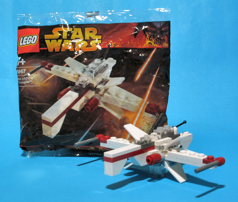 MINI ARC-170 Starfighter (Set 6967) - Composite View