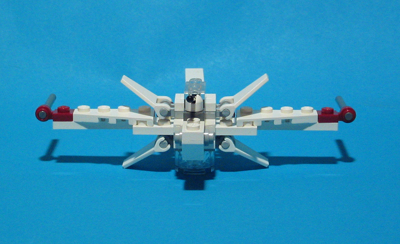 MINI ARC-170 Starfighter (Set 6967) - Loose Rear View
