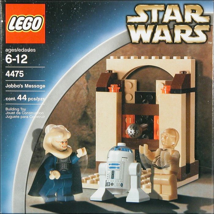 Jabba's Message (Set 4475) - Boxed Front View