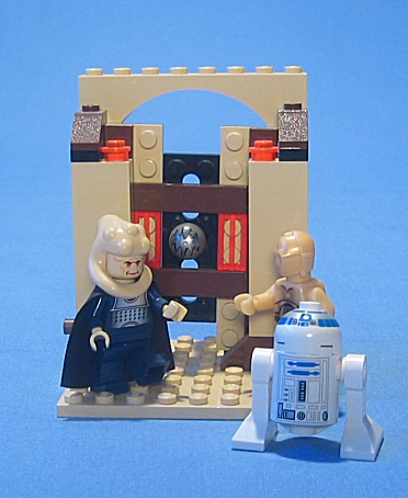 Jabba's Message (Set 4475) - Loose Front View