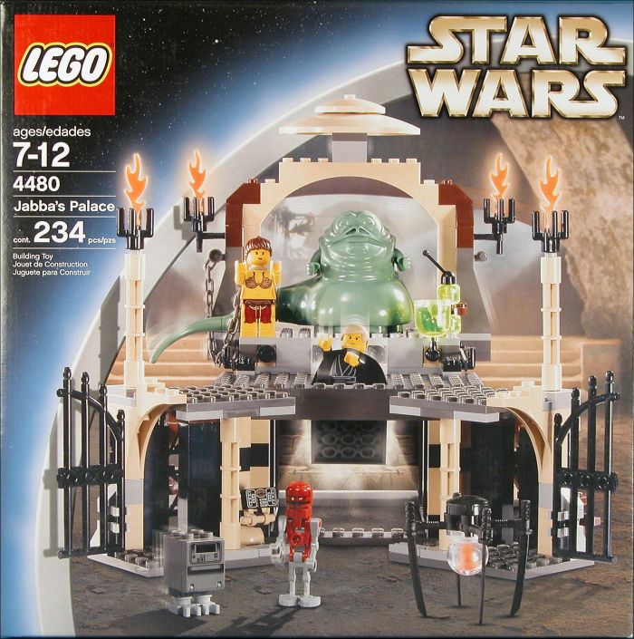 Jabba's Palace (Set 7780) - Boxed Front View