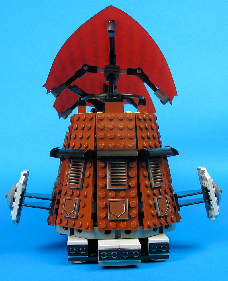 Jabba's Sail Barge (Set 6210) - Loose Rear View