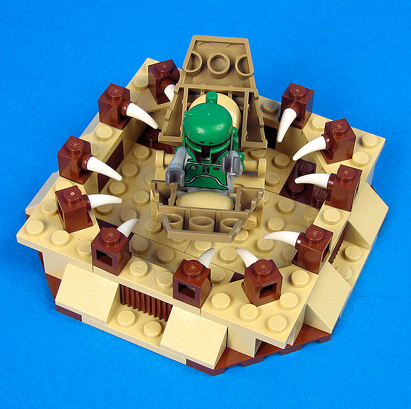 Jabba's Sail Barge (Set 6210) - Loose Sarlacc's Dinner