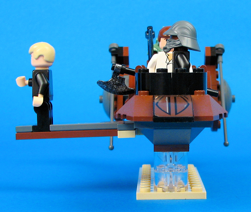 Jabba's Sail Barge (Set 6210) - Loose Skiff Front View