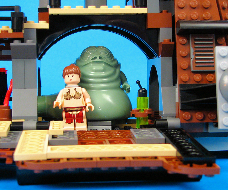 Jabba's Sail Barge (Set 6210) - Loose Throne Room Close-Up