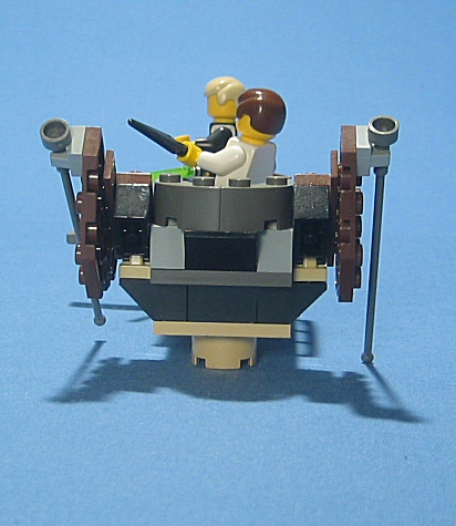 Desert Skiff (Set 7104) - Loose Rear View