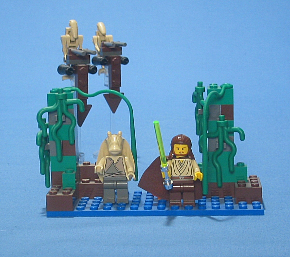 Naboo Swamp (Set 7121) - Loose Front View