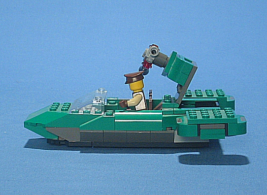 Flash Speeder (Set 7124) - Loose Right View