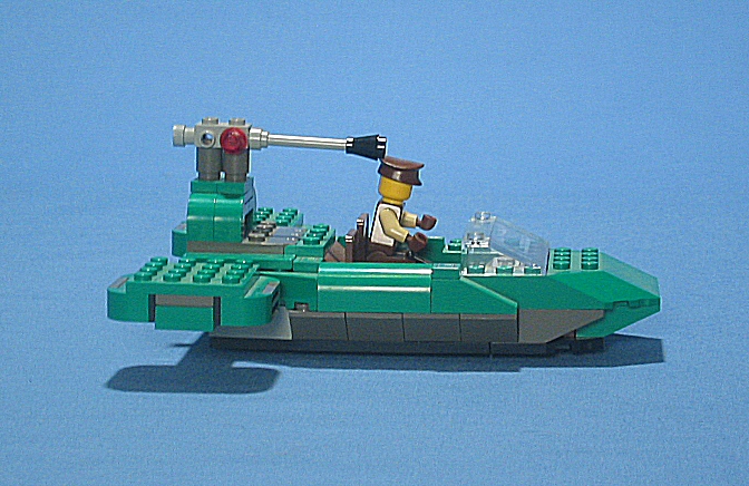 Flash Speeder (Set 7124) - Loose Right View