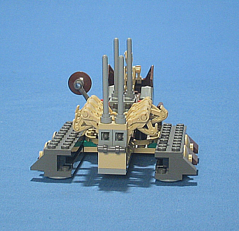 Battle Droid Carrier (Set 7126) - Loose Rear View