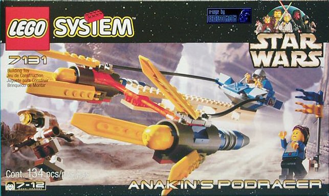 Anakin's Podracer (Set 7131) - Boxed Front View