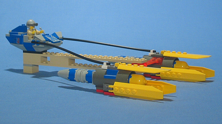 Anakin's Podracer (Set 7131) - Loose Left View