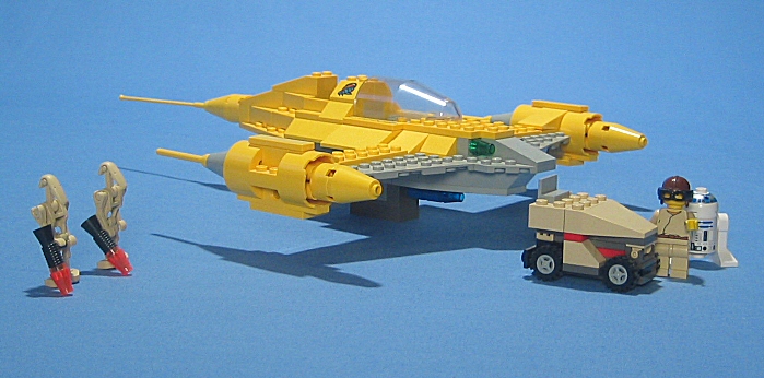 Naboo Fighter (Set 7141) - Loose Right View