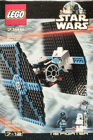 TIE Fighter (Set 7146) - Boxed Front View
