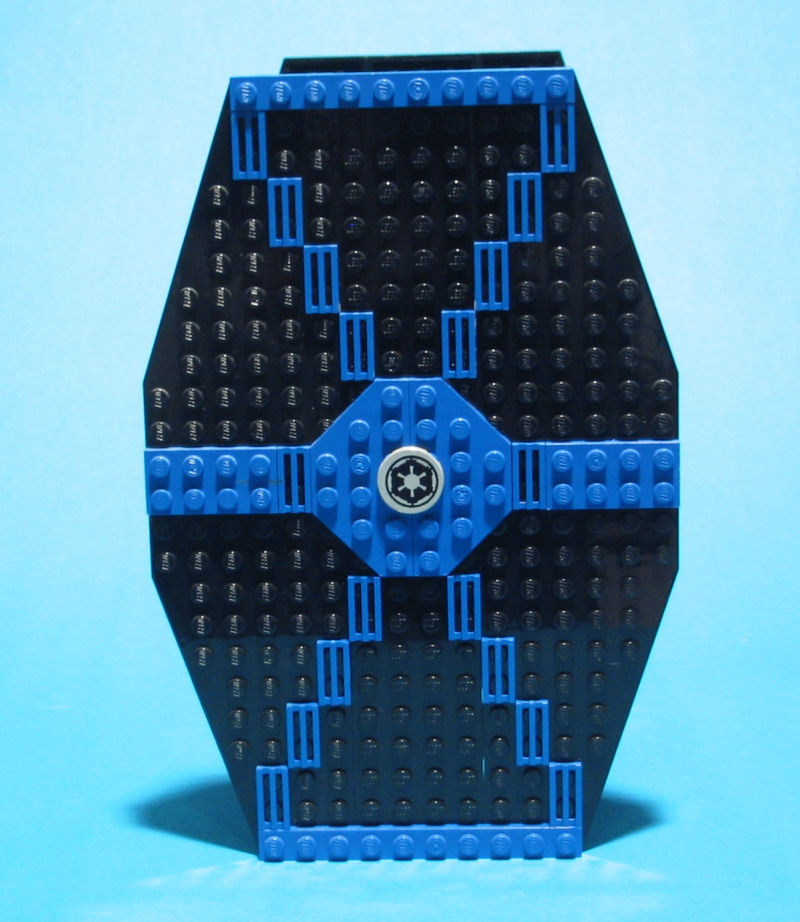 TIE Fighter (Set 7146) - Loose Side View