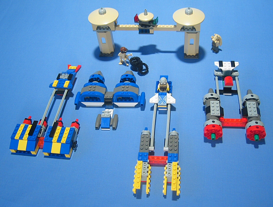 Pod Race Bucket (Set 7159) - Loose Front View