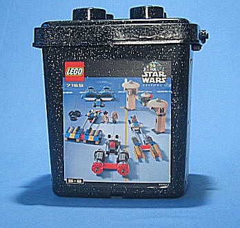 Pod Race Bucket (Set 7159) - Boxed Left View