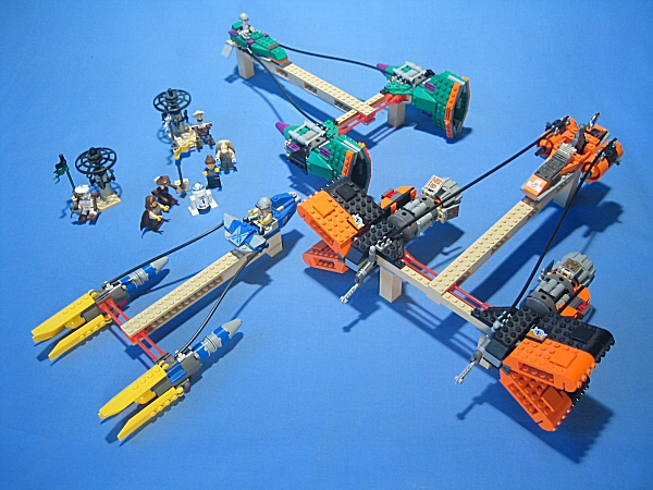 Mos Espa Podrace (Set 7171) - Loose Front View