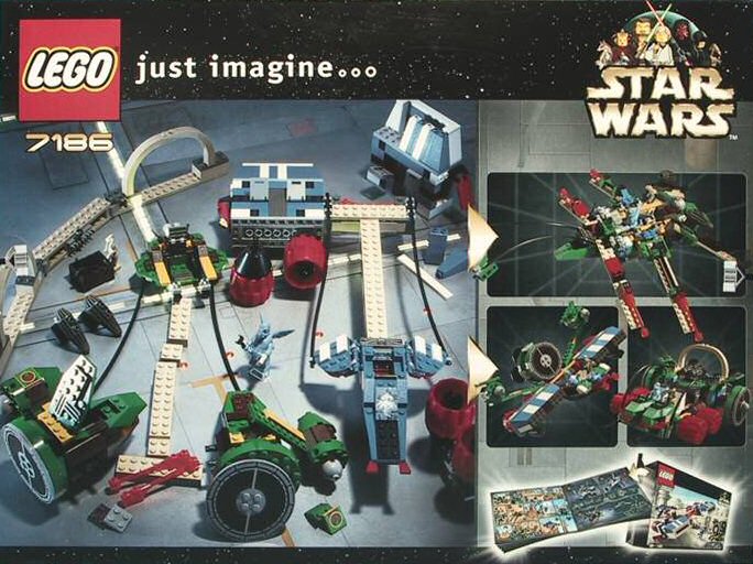 Watto's Junkyard (Set 7186) - Boxed Front Rear