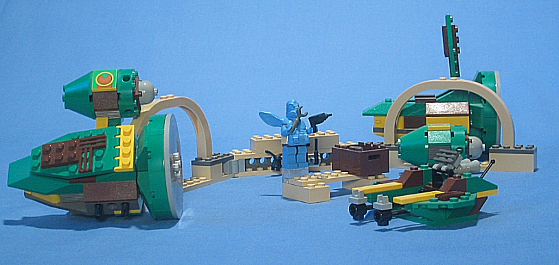 Watto's Junkyard (Set 7186) - Boxed Front View
