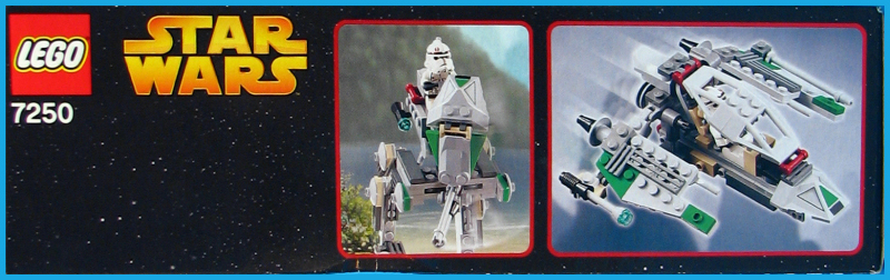 Clone Scout Walker (Set 7250) - Boxed Left View
