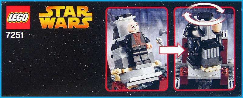 Darth Vader Transformation (Set 7251) - Boxed Left View