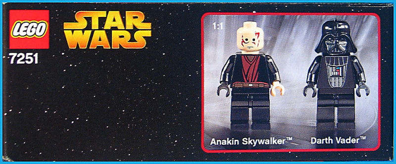 Darth Vader Transformation (Set 7251) - Boxed Top View