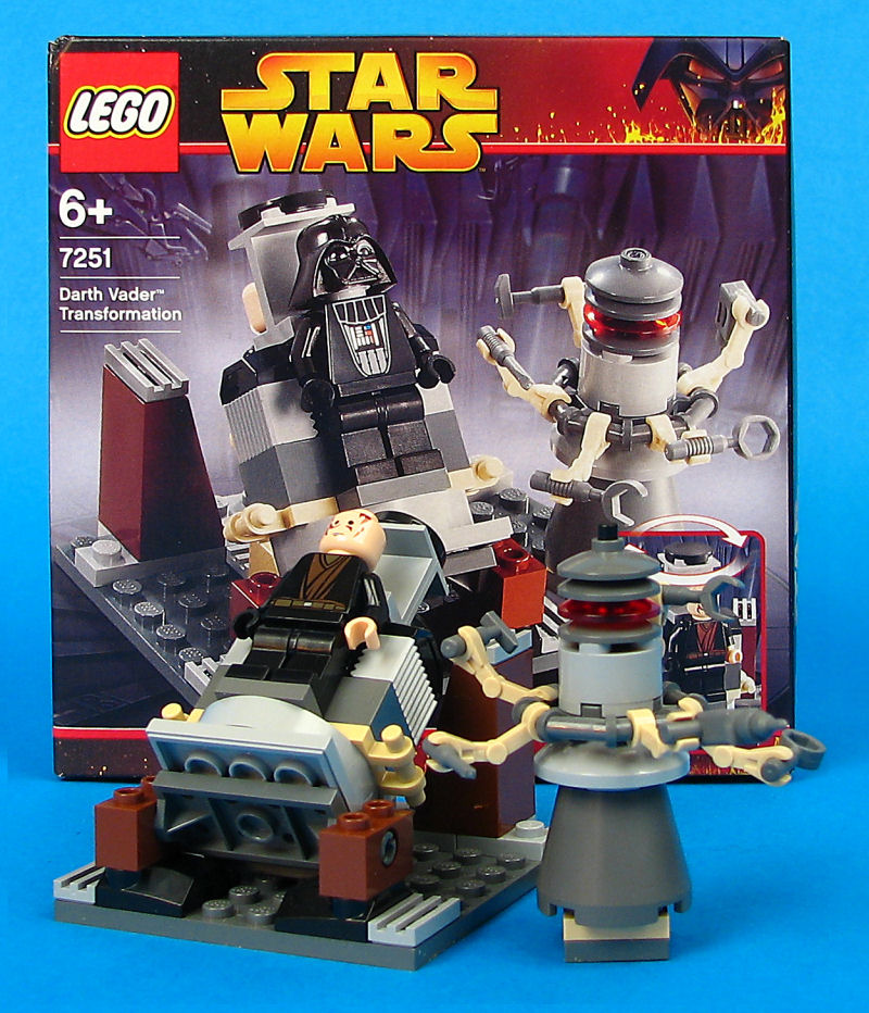 Darth Vader Transformation (Set 7251) - Group View