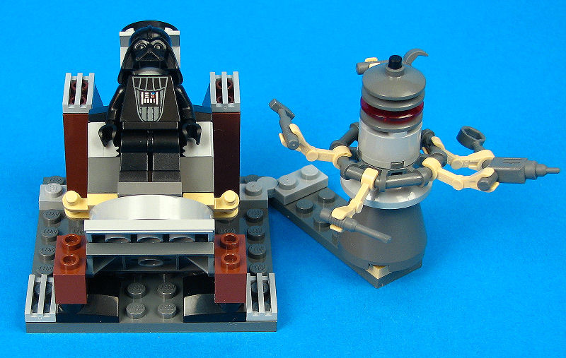 Darth Vader Transformation (Set 7251) - Loose Front View