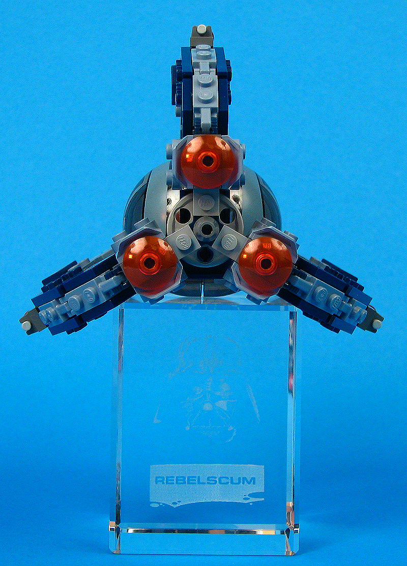Droid Tri-Fighter (Set 7283) - Loose Rear View