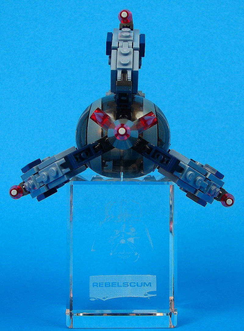 Droid Tri-Fighter (Set 7252) - Loose Front View