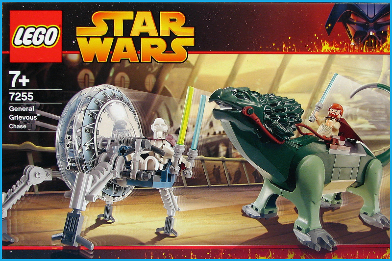General Grievous Chase (Set 7255) - Boxed Front View