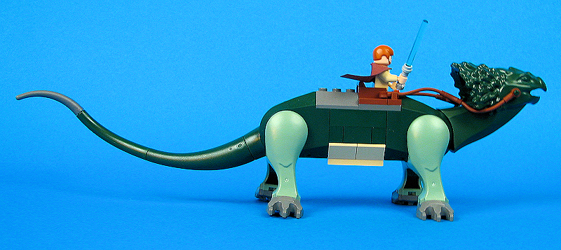 Obi-Wan and Boga (Set 7255) - Loose Left View