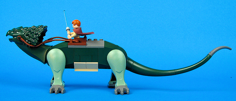 Obi-Wan and Boga (Set 7255) - Loose Left View