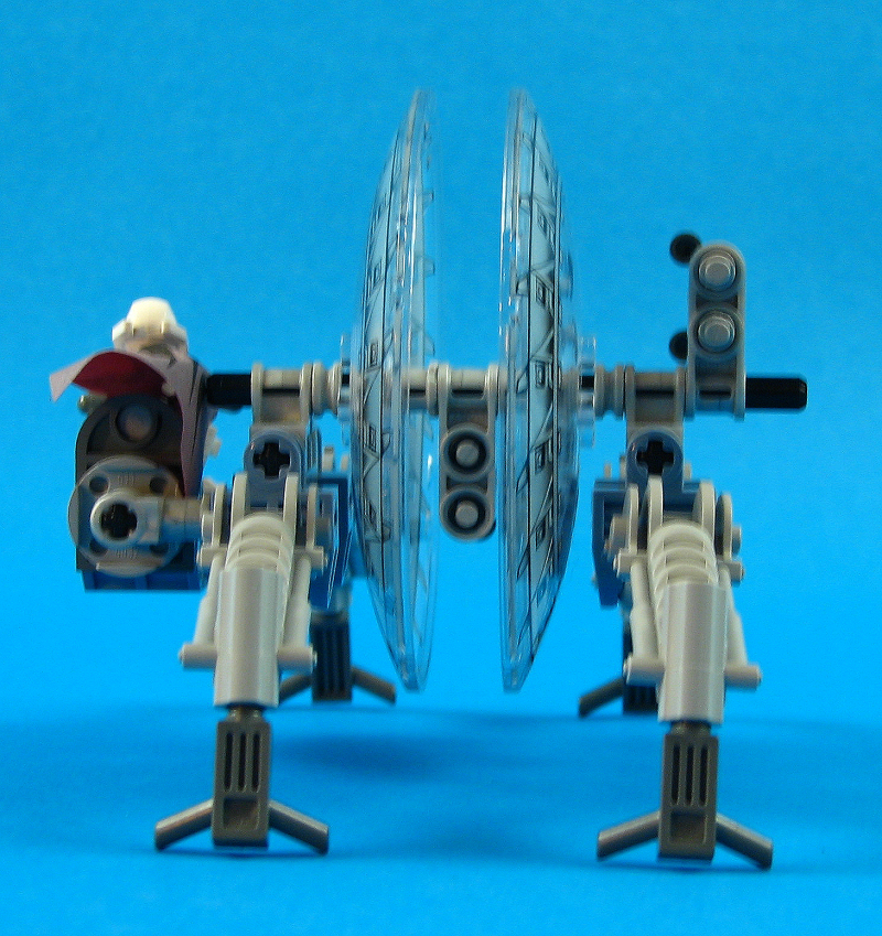 General Grievous Mono-Wheel (Set 7255) - Loose Rear View