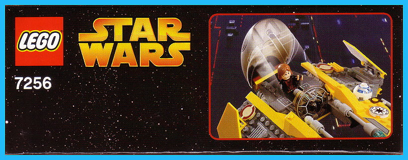 Jedi Starfighter and Vulture Droid (Set 7256) - Boxed Right View