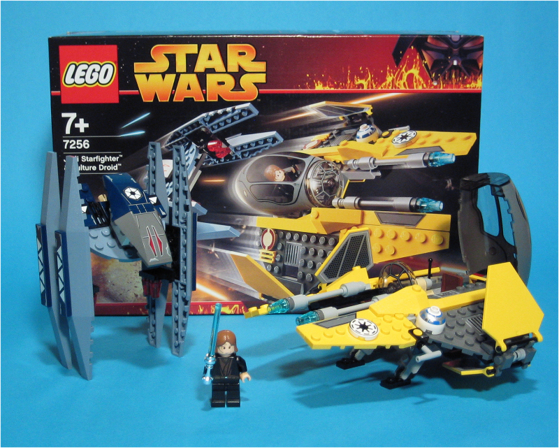 Jedi Starfighter and Vulture Droid (Set 7256)